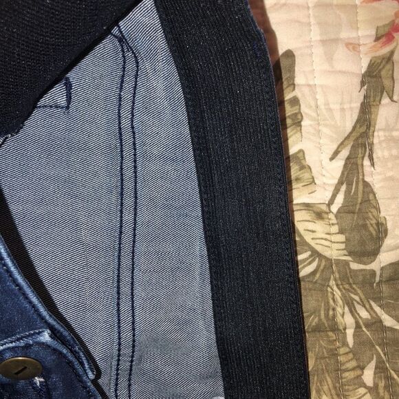 isabel 12 Dark Wash Blue Maternity Skinny Jeans - Picture 15 of 16